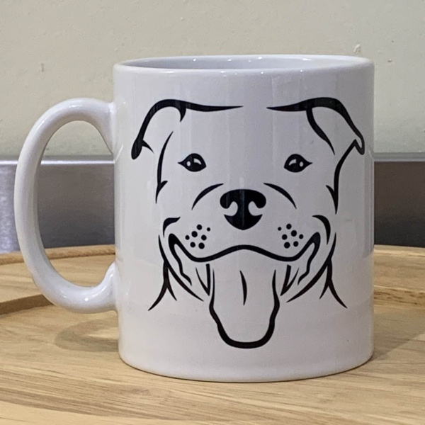 Staffordshire Bull Terrier Dog Mug